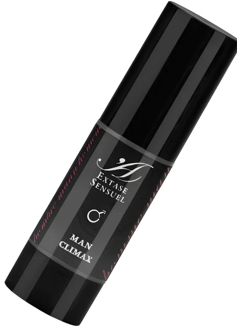 Schwarze zylindrische glänzende flasche extase sensuel man climax für stimulierenden höhepunkt für ihn
