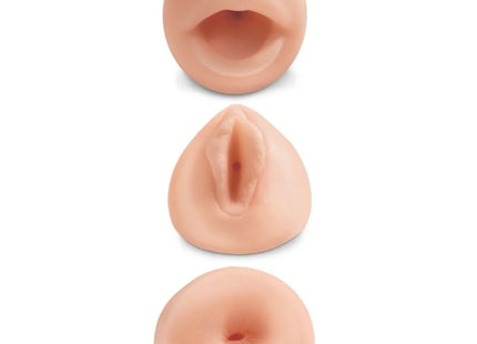 EXTREME TOYZ - ALLE 3 LÖCHER KIT 3 MASTURBATOREN - Mundmasturbator