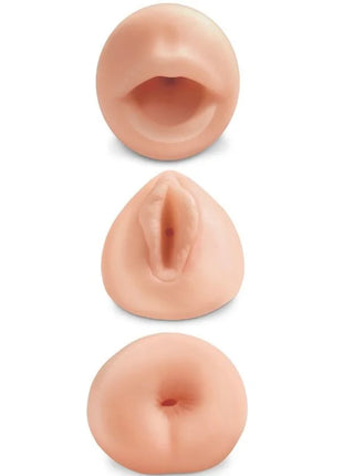 EXTREME TOYZ - ALLE 3 LÖCHER KIT 3 MASTURBATOREN - Mundmasturbator