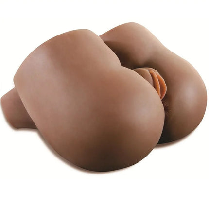 EXTREME TOYZ - FICK MICH DUMMER VAGINA UND ANO SCHWARZ EXTRA REAL - Vagina und Anus ohne Vibration