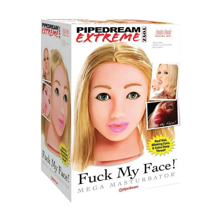EXTREME TOYZ - FICK MICH MEGA MASTURBATOR BLONDES GESICHT - Mundmasturbator