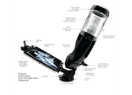 EXTREME TOYZ - PDX MEGA BATOR USB-MNNLICHER MASTURBATOR ANO SCHWARZ - Ei-Masturbator