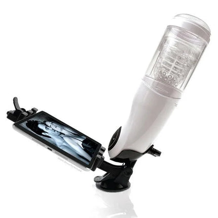 EXTREME TOYZ - PDX MEGA BATOR USB-MNNLICHER MASTURBATOR VAGINA WEISS - Automatischer Masturbator