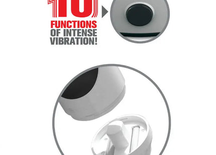 EXTREME TOYZ - PIPEDREAM MEGA GRIP VAGINA MASTURBATOR VIBRATOR - Vaginas mit Vibration
