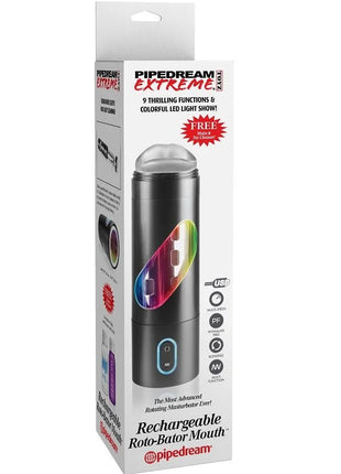 EXTREME TOYZ - ROTO BATOR USB-MÄNNLICHER MASTURBATOR-MUND - Mundmasturbator