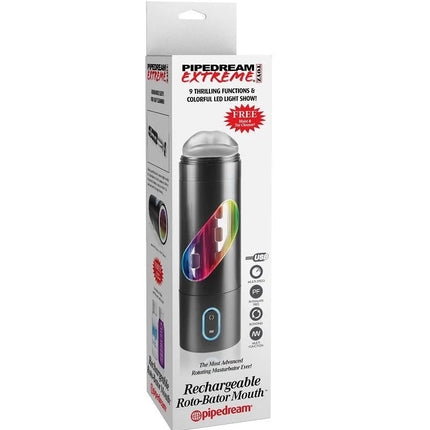 EXTREME TOYZ - ROTO BATOR USB-MÄNNLICHER MASTURBATOR-MUND - Mundmasturbator