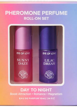 EYE OF LOVE - BLOOM DAY TO NIGHT PHEROMONE ROLL-ON PARFÜM SET 2 X 5 ML