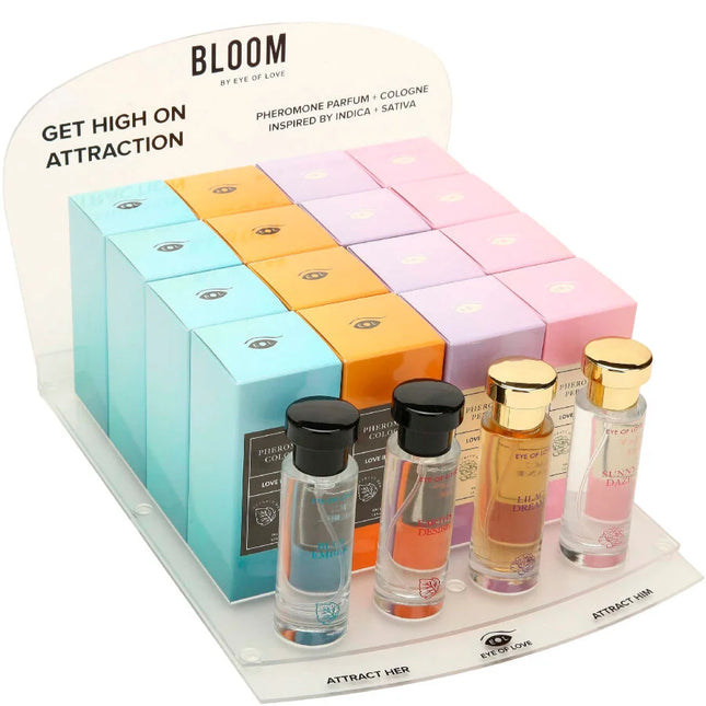 EYE OF LOVE - BLOOM DISPLAY 4X6 PARFÜME 10 ML
