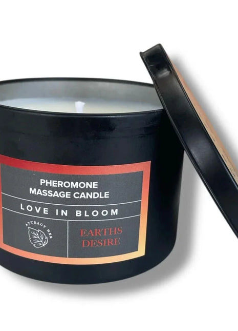 EYE OF LOVE - BLOOM MASSAGEKERZE SATIVA EARTHS DESIRE 150 ML