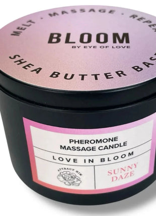 EYE OF LOVE - BLOOM MASSAGEKERZE SATIVA SUNNY DAZE 150 ML