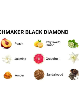 Eye of love matchmaker black diamond pheromon-parfum zieht sie 30 ml mit lebendigem zitrus-floralduft