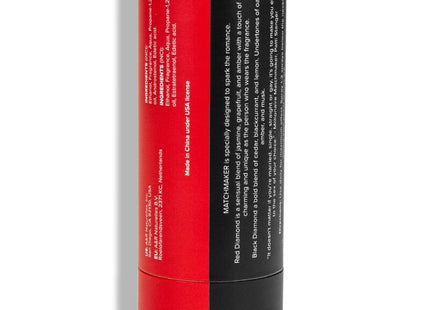 Roter und schwarzer zylindrischer matchmaker pheromon parfumbehälter eye of love für paare 20 ml