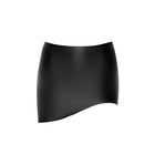 F305 scharzer Wetlook Minirock von Noir Handmade Libido Collection - S / schwarz - Minirock