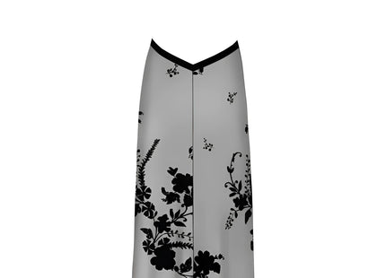 F312 langes Kleid aus Netzmaterial von Noir Handmade - langes Kleid