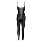 F316 Wetlook Catsuit ouvert von Noir Handmade - S / Black - Bodystocking-Ouvert