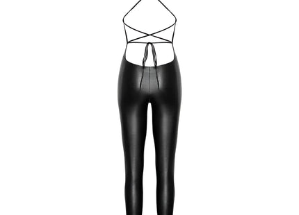 F316 Wetlook Catsuit ouvert von Noir Handmade - Bodystocking-Ouvert