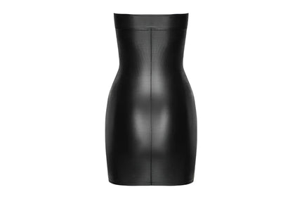 F317 Snake Wetlook Miniklied von Noir Handmade - Minikleid