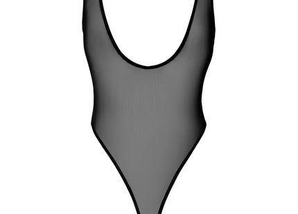 F322 Body aus Netzmaterial von Noir Handmade - Bodys