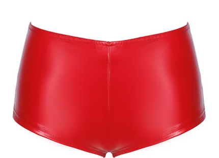 F356 Wetlook Shorts rot von Noir Handmade Orgia Collection - S / Red - Panty / Shorty