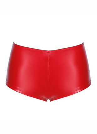 F356 Wetlook Shorts rot von Noir Handmade Orgia Collection - S / Red - Panty / Shorty