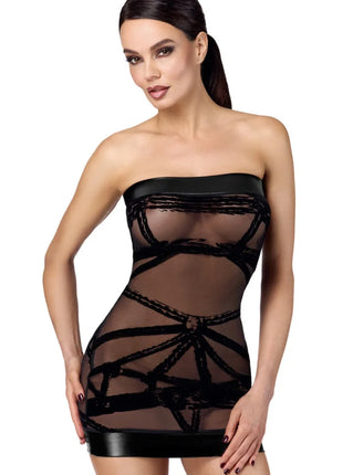 F359 Off-shoulder Minikleid Bondesque von Noir Handmade - Minikleid
