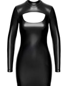 F366 Cut-Out Bodycon Minikleid von Noir Handmade - XS / Black - Minikleid