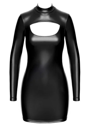 F366 Cut-Out Bodycon Minikleid von Noir Handmade - XS / Black - Minikleid