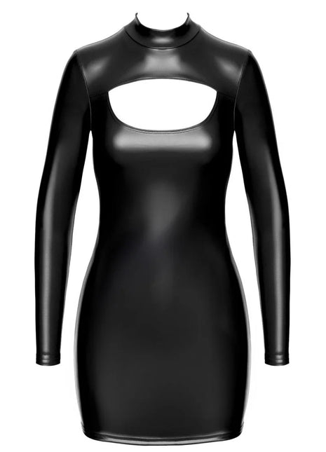 F366 Cut-Out Bodycon Minikleid von Noir Handmade - XS / Black - Minikleid