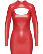 F367 Bombshell Bodycon Minikleid rot von Noir Handmade - XS / Red - Minikleid