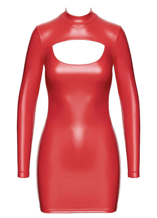 F367 Bombshell Bodycon Minikleid rot von Noir Handmade - XS / Red - Minikleid