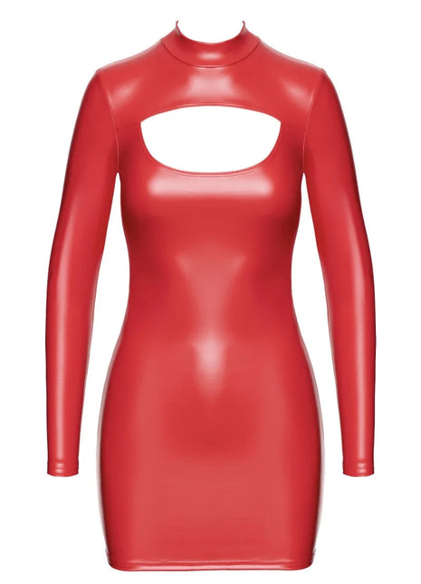 F367 Bombshell Bodycon Minikleid rot von Noir Handmade - XS / Red - Minikleid