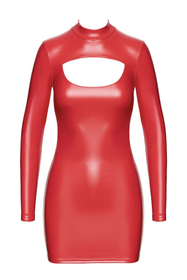 F367 Bombshell Bodycon Minikleid rot von Noir Handmade - XS / Red - Minikleid
