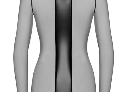 F369 Crossfire Netz und Wetlook Minikleid von Noir Handmade - Minikleid