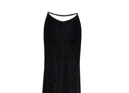 F373 langes Kleid Onyx Liquid von Noir Handmade - langes Kleid