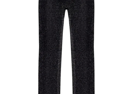 F374 Onyx Sheer Palazzo Hose von Noir Handmade - XS / schwarz - Hosen