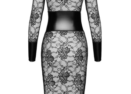 F375 halblanges Kleid Noirelle aus Spitze von Noir Handmade - halblanges Kleid