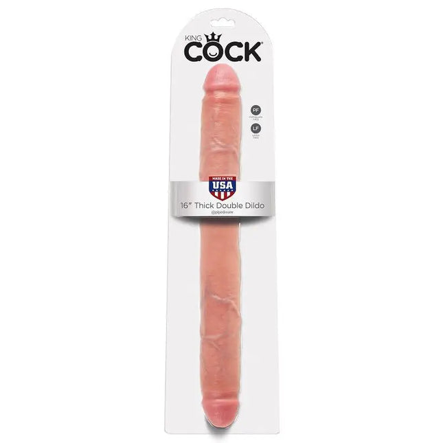 KING COCK - DICKER DOPPELDILDO - 40.6 CM - Doppeldildo
