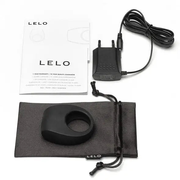 LELO - TOR II SCHWARZER VIBRATORRING - Penisring mit Vibration