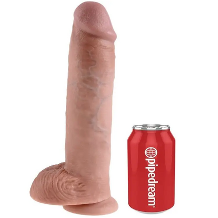 KING COCK - 11 SAUGNAPF DILDO - 28 CM - Dildo mit Saugnapf