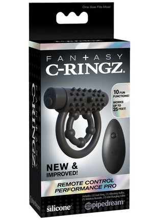 FANTASY C-RINGZ - FERNBEDIENUNGSLEISTUNG - Penisring mit Vibration