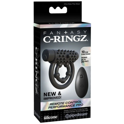 FANTASY C-RINGZ - FERNBEDIENUNGSLEISTUNG - Penisring mit Vibration