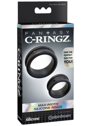 FANTASY C-RINGZ - MAX / BREITE SILIKONRINGE - Penisring ohne Vibration