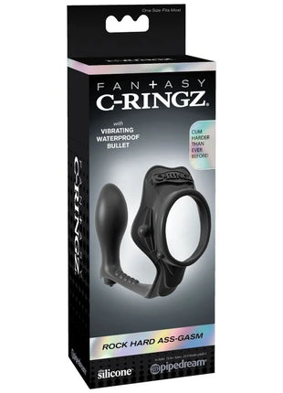 FANTASY C-RINGZ - ROCK HARD ASS-GASM - Ring mit Stecker