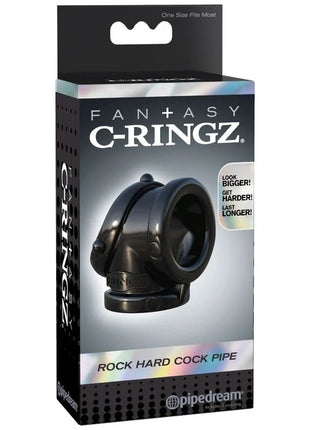 FANTASY C-RINGZ - ROCK HARD PIPE - Penisring ohne Vibration