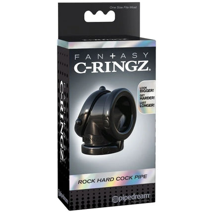 FANTASY C-RINGZ - ROCK HARD PIPE - Penisring ohne Vibration