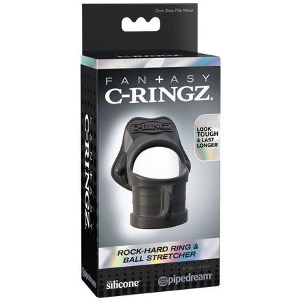 FANTASY C-RINGZ - ROCK HARTRING & STRETCHER - Penisring ohne Vibration
