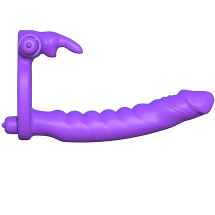 FANTASY C-RINGZ - SILIKON DOPPELVIBRATORKANINCHEN - Paar-Vibrator