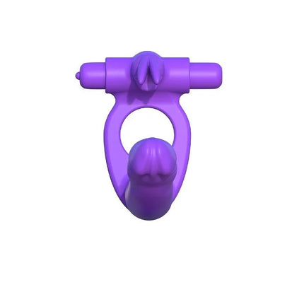 FANTASY C-RINGZ - SILIKON DOPPELVIBRATORKANINCHEN - Paar-Vibrator