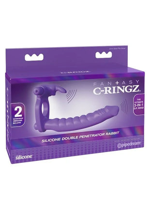 FANTASY C-RINGZ - SILIKON DOPPELVIBRATORKANINCHEN - Paar-Vibrator