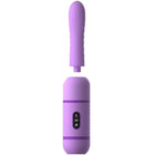 Lila silikon vibratorFantasy for Her Liebe Thrust-Her mit strukturierter griffigkeit und bedienfeld